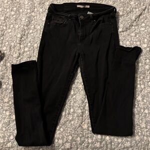 LEVIS black skinny jeans size 28